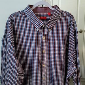 Big & Tall: Izod Casual Button Down Shirt